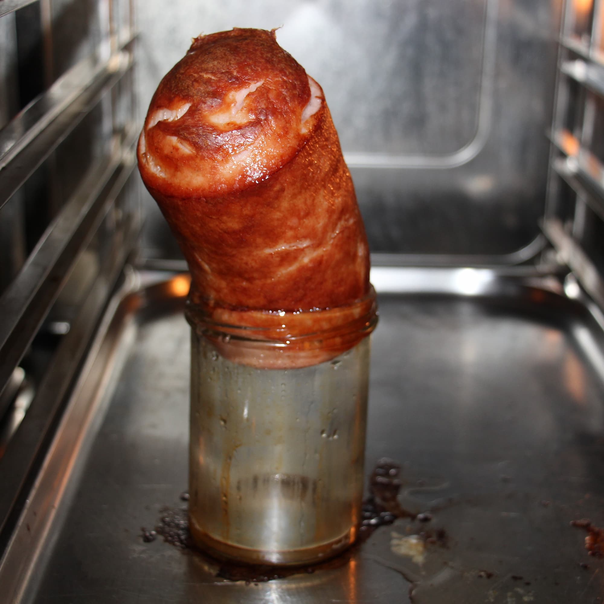 Käseleberkäse im Glas – Bild 2